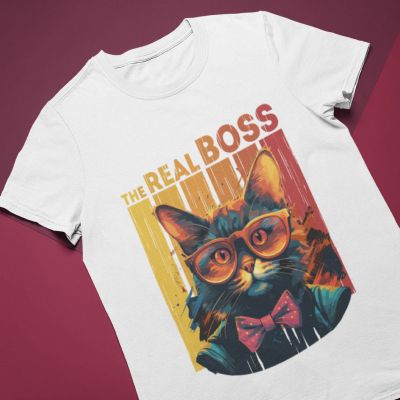 Дамска тениска the real boss