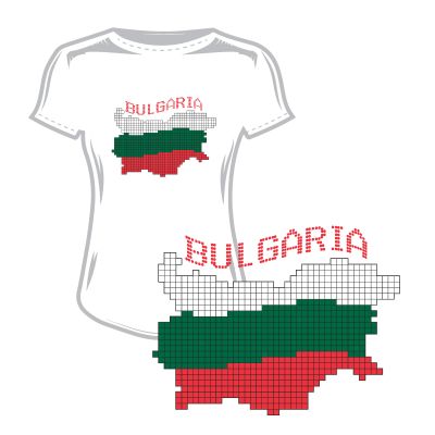 Дамска тениска Bulgaria