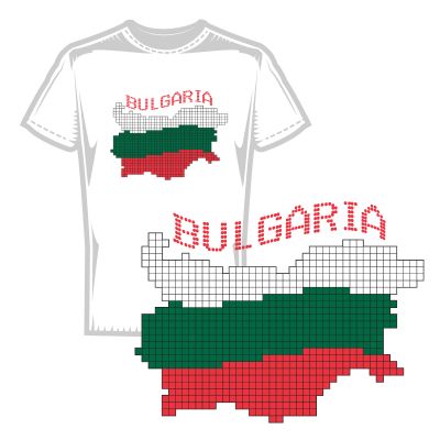 Мъжка тениска Bulgaria