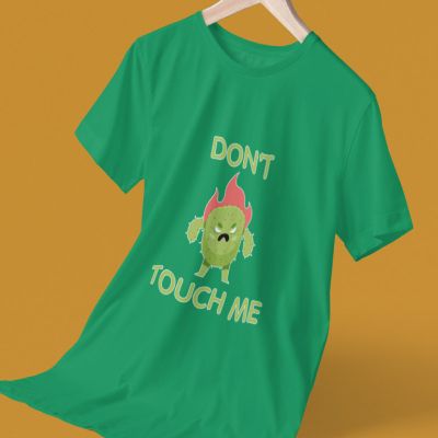 Мъжка тениска don't touch me