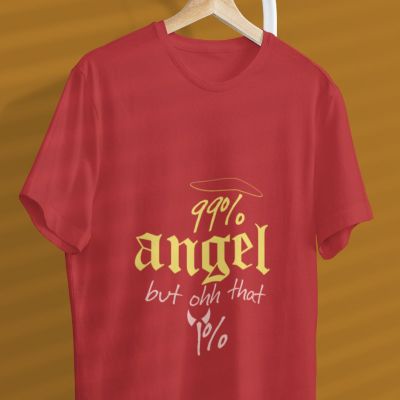 Мъжка тениска angel